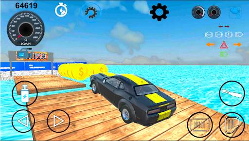 Car Driving Simulator Car driving impossible games screenshot 1