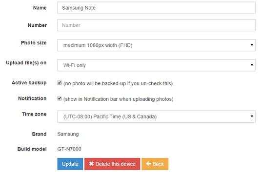Photo on Cloud for Android screenshot 3