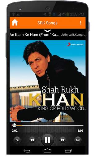 SRK Hindi Movie Songs screenshot 4