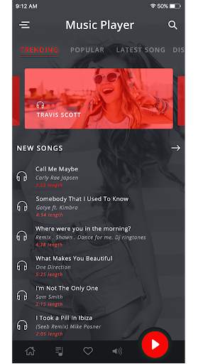 Music player for oneplus 7 - player for oneplus screenshot 2