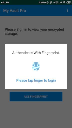 My Vault - Offline locker Stor screenshot 1