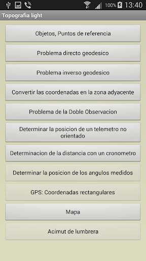 Topografía UTM Light screenshot 1