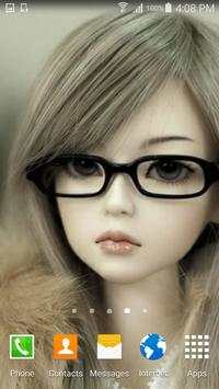 Beautiful Doll Live Wallpapers screenshot 3