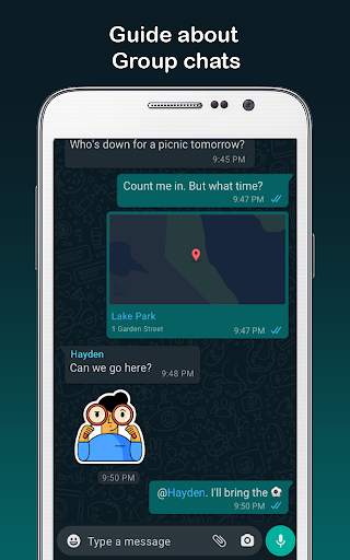 Whatsplus Tips Messenger screenshot 4