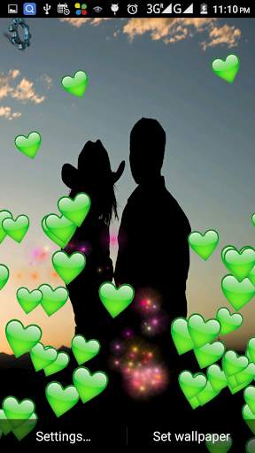 Couple Love Live Wallpaper screenshot 3