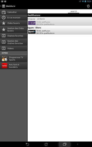 Programme TV Foot screenshot 6
