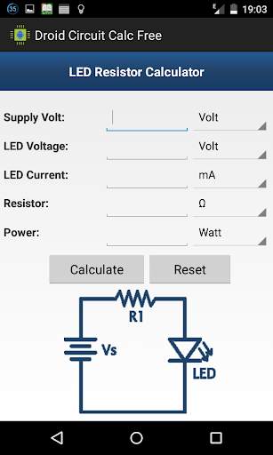 Droid Circuit Calc Pro screenshot 3