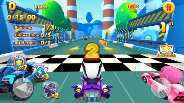 Hero Racer - Car Transform Racing screenshot 3
