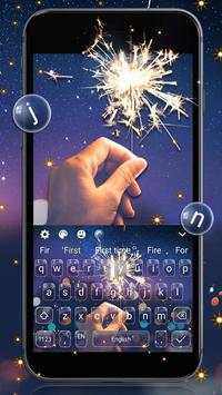 Sparkling Fireworks Keyboard screenshot 1