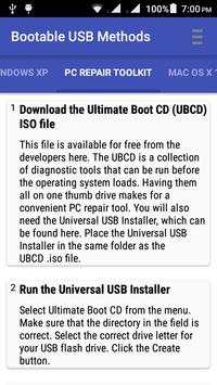 Bootable USB Methods скриншот 3