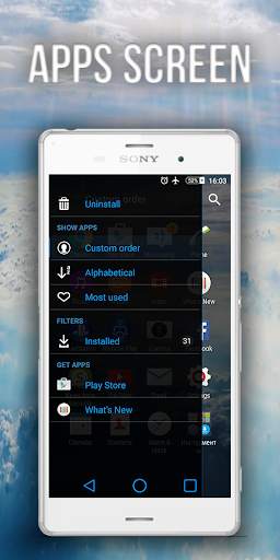 Theme XPERIEN™ - Blue Sky स्क्रीनशॉट 3