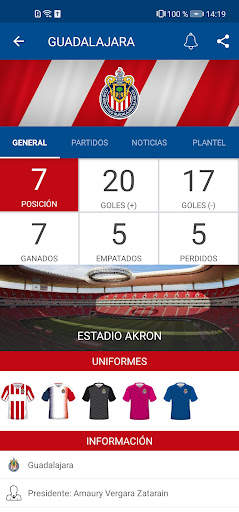 AppMX - Fútbol de México screenshot 3