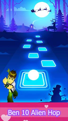 Ben 10 Hop Tiles  Edm Games screenshot 2