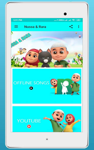 Kids Songs - Nussa and Rara Offline screenshot 7