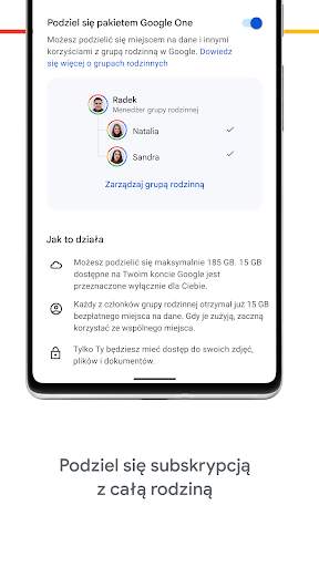 Google One screenshot 5