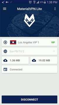 Material VPN Lite V2 screenshot 1
