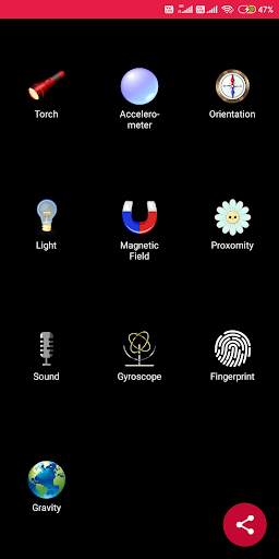 sensor app ( All mobile sensors at one place) screenshot 1