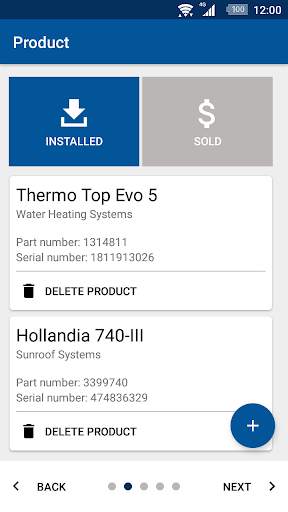 Webasto Service App screenshot 3