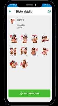 Stiker WA Love Papua screenshot 3