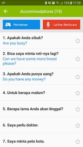 Learn English TFlat - Permainan Kosakata screenshot 6