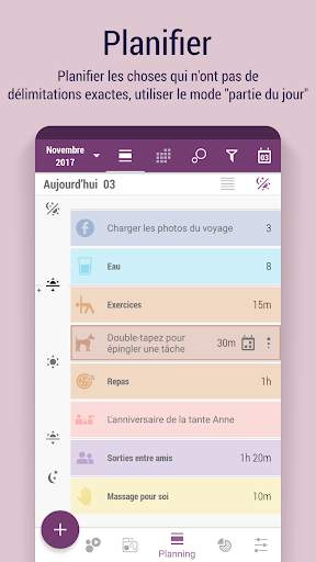 Time Planner: Horaire, Tâches screenshot 5
