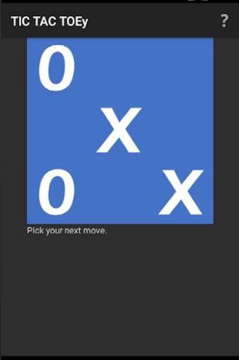TicTacToe Mini स्क्रीनशॉट 1