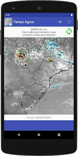 Mapa Clima Tempo Agora - Fotos de Satélite screenshot 3