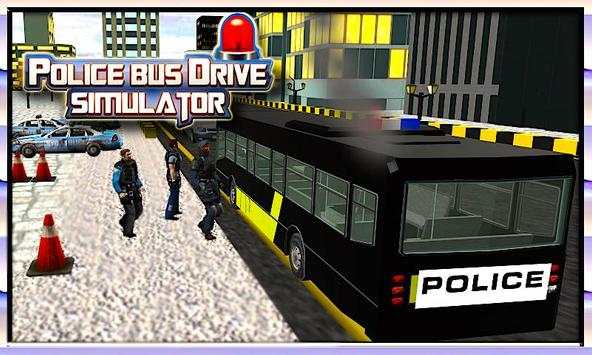 Police Bus Driving Simulator screenshot 2