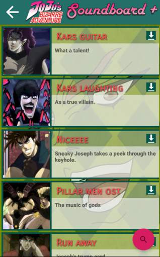 JoJo soundboard   screenshot 3