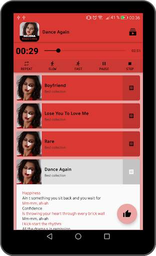 Selena Gomez Songs Lyrics Offline (New Version) screenshot 15