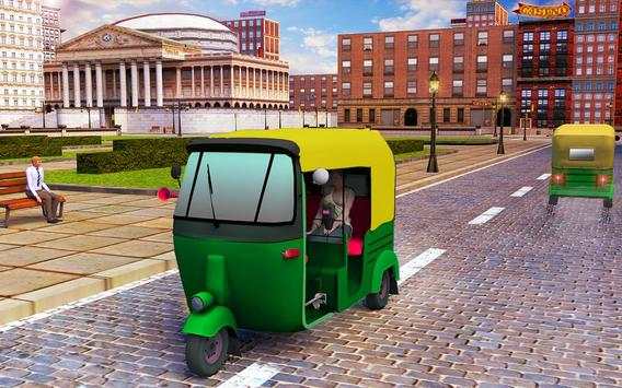 Rickshaw driving games 3d: rickshaw simulator 2018 screenshot 1