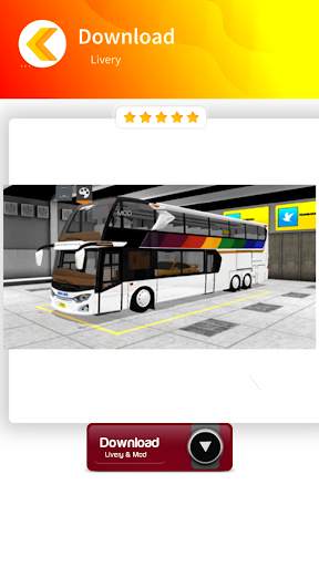 Mod Bussid Bus Voyager screenshot 6