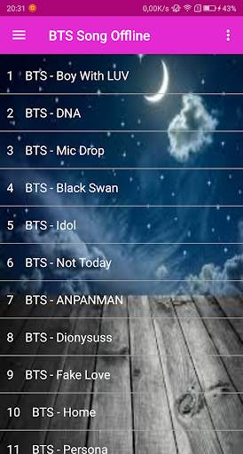BTS Songs Offline screenshot 1