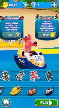 My Little Unicorn Runner - Pony Jetski Simulator screenshot 2