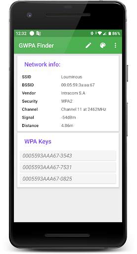 GWPA Finder screenshot 4