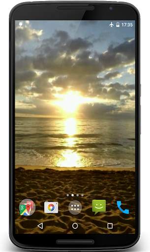 Sunset Video Live Wallpaper screenshot 1