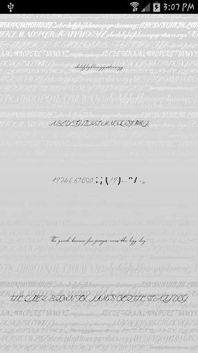 Fonts - Kiss for FlipFont Free screenshot 7