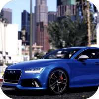 Drive Audi RS7 - City & Parking
