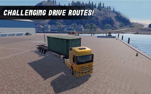 Euro Cargo Truck Driver Simulator screenshot 1
