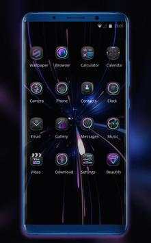 theme for black shining Music launcher screenshot 2