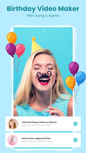 Birthday Effect Photo Video Maker with Music screenshot 5