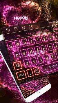 Happy New Year 2018 Keyboard screenshot 3