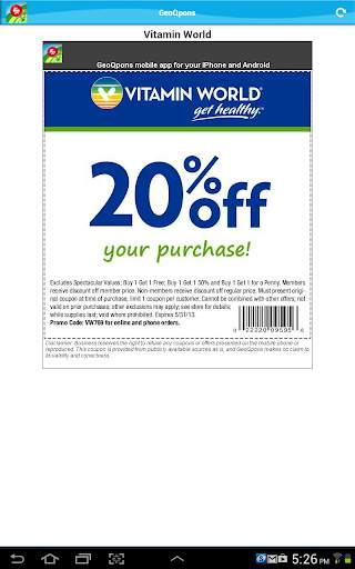 GeoQpons Shopping Coupons and Sales screenshot 20