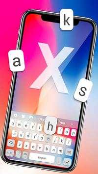 Keyboard Theme for iPhone X 3 تصوير الشاشة