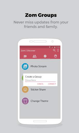 Zom Mobile Messenger screenshot 5