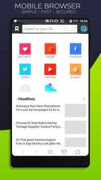 Lio Web Browser : fast explorer   lite browser screenshot 2