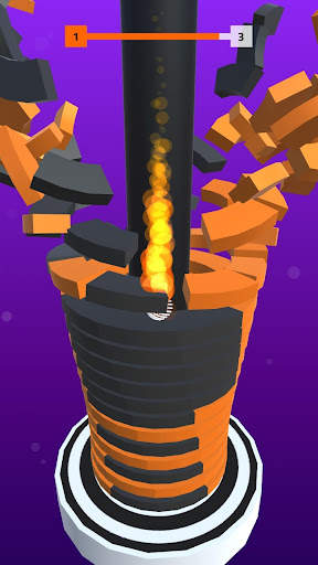 Stack Crash Drop Fall Ball screenshot 3