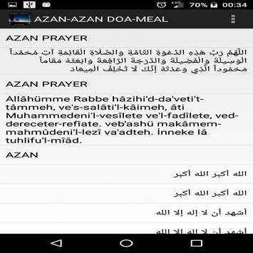 Azan dua screenshot 2