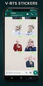 V Stickers for WhatsApp screenshot 5