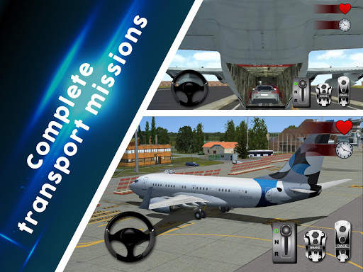 Cargo Airplane Pilot Car Transporter Simulator screenshot 2